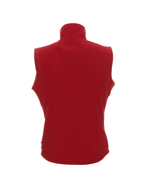 Promostars Men`s VEST VERSO RED Embroidery Screen Print Logo