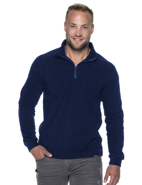 Promostars Fuzzy Men's Navy Sweatshirt