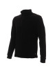 Promostars FUZZY SWEATSHIRT Men`s BLACK print DTF logo for companies screen printing