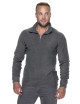 Promostars FUZZY Men`s SWEATSHIRT GRAY DTF print silkscreen embroidery company logo