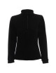 Promostars FUZZY SWEATSHIRT Women`s LADIES` BLACK print embroidery silkscreen logo