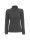 Dünnes Damen-Fleece-Sweatshirt mit kurzem, flauschigem Reißverschluss, grau Promostars