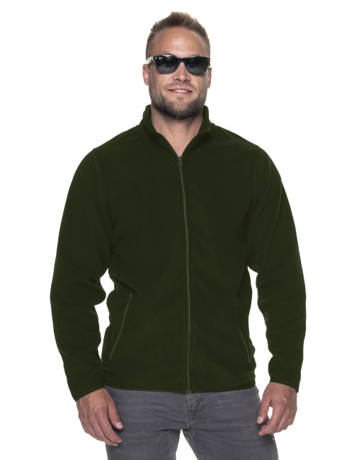 CRIMSON CUT BLUZA Męska MELLOW ZIELONY LEŚNY haft sitodruk logo nadruk
