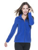 CRIMSON CUT SWEATSHIRT Women`s MELLOW LADY CORNFLOWER embroidery print silkscreen