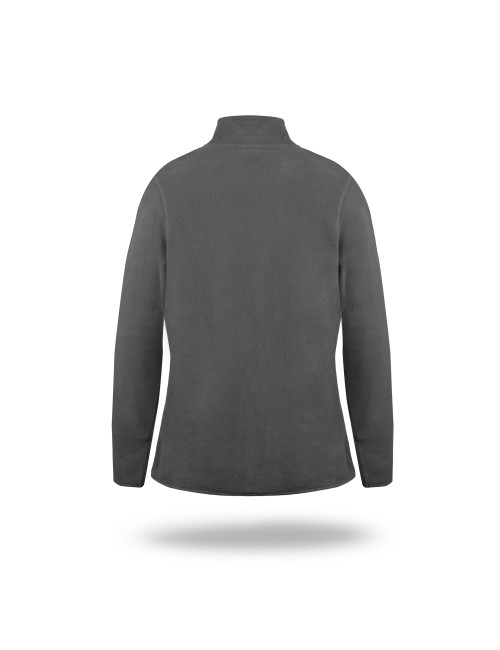 CRIMSON CUT Damen SWEATSHIRT MELLOW LADY GREY Stickerei-Logo-Druck Siebdruck