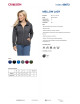 CRIMSON CUT Damen SWEATSHIRT MELLOW LADY GREY Stickerei-Logo-Druck Siebdruck