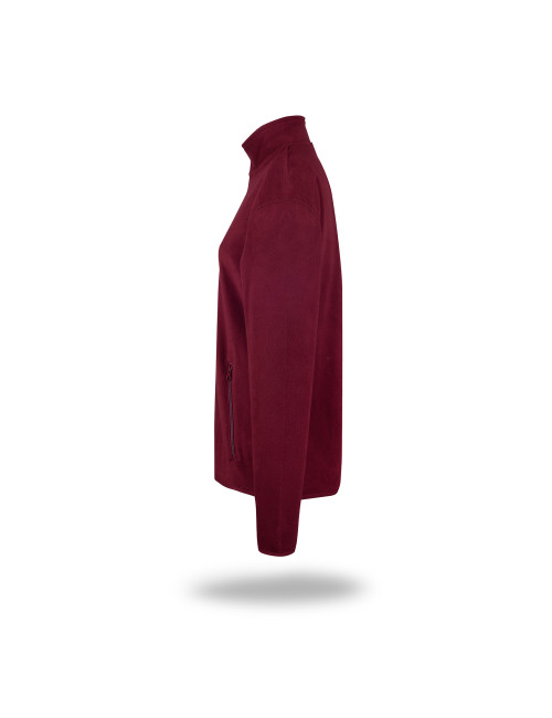 CRIMSON CUT BLUZA Damska MELLOW LADY ZIELONY LEŚNY nadruk haft logo