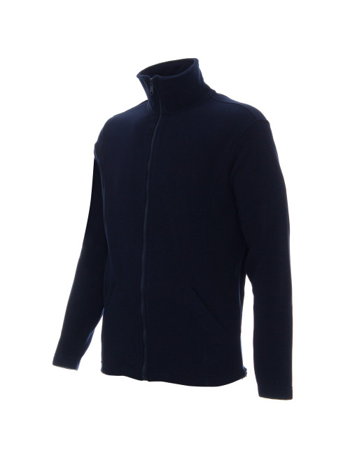 bluza polarowa 250g Geffer 700 cienka granatowa do pracy i nie tylko