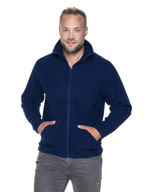 bluza polarowa 250g Geffer 700 cienka granatowa do pracy i nie tylko