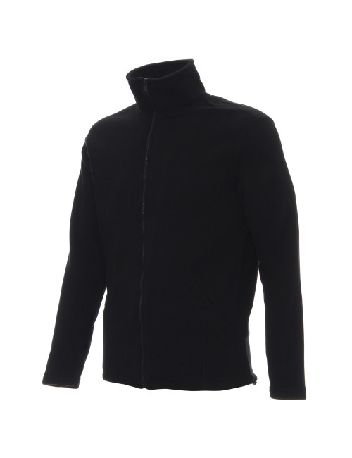 GEFFER SWEATSHIRT Men 700 BLACK DTG print silkscreen logo embroidery