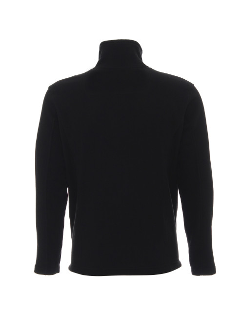 Geffer 700 cienka bluza polarowa czarna nadruk DTG sitodruk logo haft