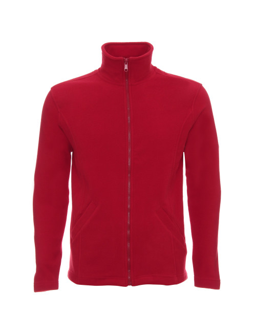 GEFFER SWEATSHIRT Men 700 RED DTG print silkscreen logo embroidery