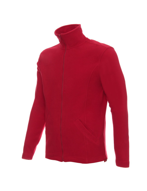GEFFER SWEATSHIRT Men 700 RED DTG print silkscreen logo embroidery