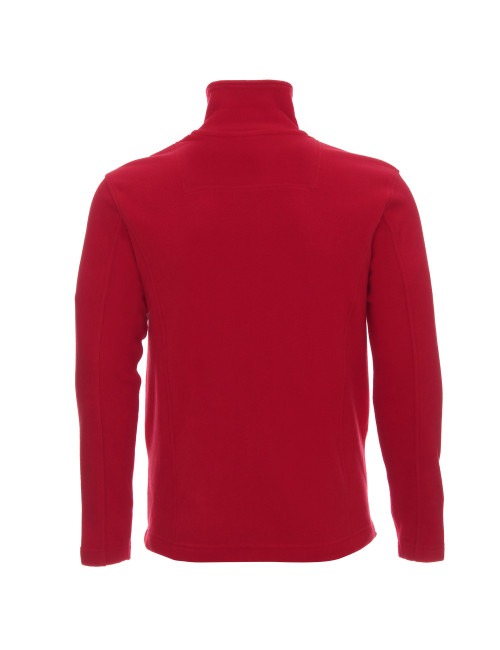 GEFFER SWEATSHIRT Herren 700 RED DTG-Druck, Siebdruck, Logo-Stickerei