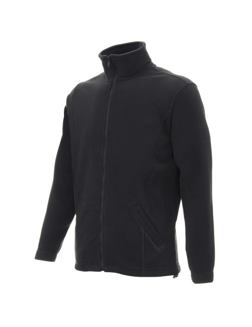 cienka bluza polarowa Geffer 700 szara 250 g – Nadruk, Haft Logo