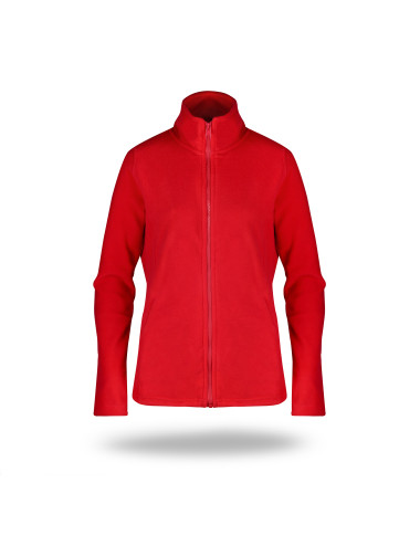 Formgebendes, tailliertes Damen-Fleece, Geffer Damen-Sweatshirt 770 mit Stickerei