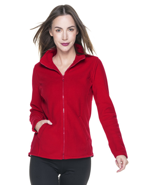 GEFFER SWEATSHIRT Women`s 770 RED DTF print logo silkscreen embroidery