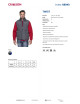 Kamizelka męska Crimson Cut Twist ciemnoszary - P&M