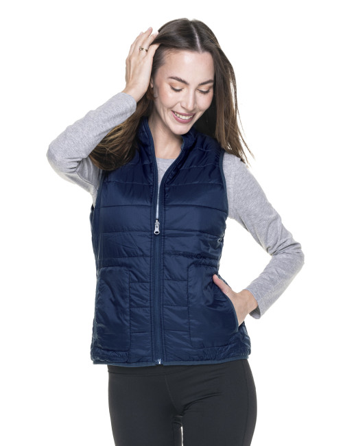 Promostars Ladies' Twist Women's Vest Dark Gray