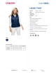 Promostars Ladies' Twist Women's Vest Dark Gray