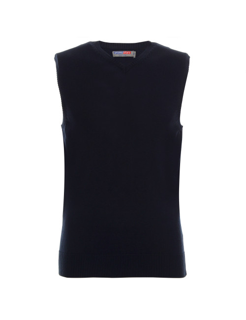 Promostars Men's Short City Vest Navy Blue