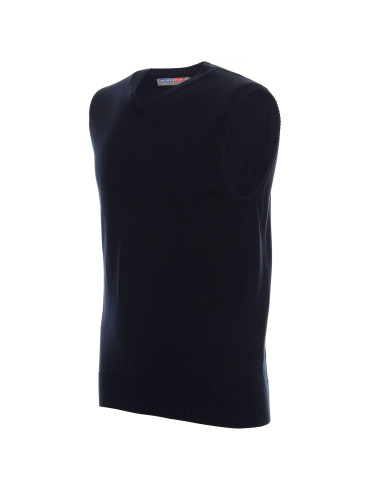 Promostars Men's Short City Vest Navy Blue