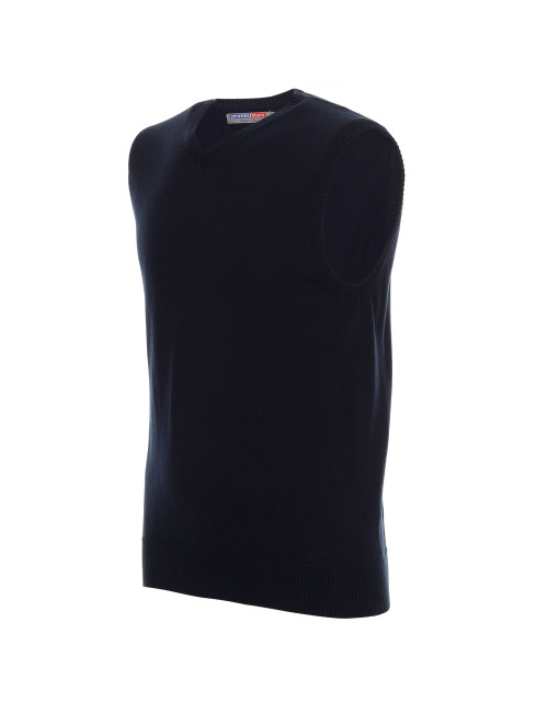 Promostars Men's Short City Vest Navy Blue
