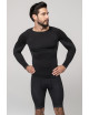 Herren-Thermoaktiv-T-Shirt Mark The Helper Schwarz/Grau