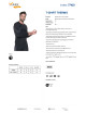 Herren-Thermoaktiv-T-Shirt Mark The Helper Schwarz/Grau