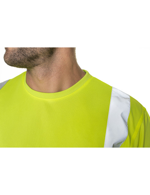 Herren-HI-VIS-Shirt MARK the Helper Gelb