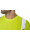 Warnschutz-Langarm-T-Shirt für Herren, Warngelb/Marineblau. MARKIEREN Sie den Helfer