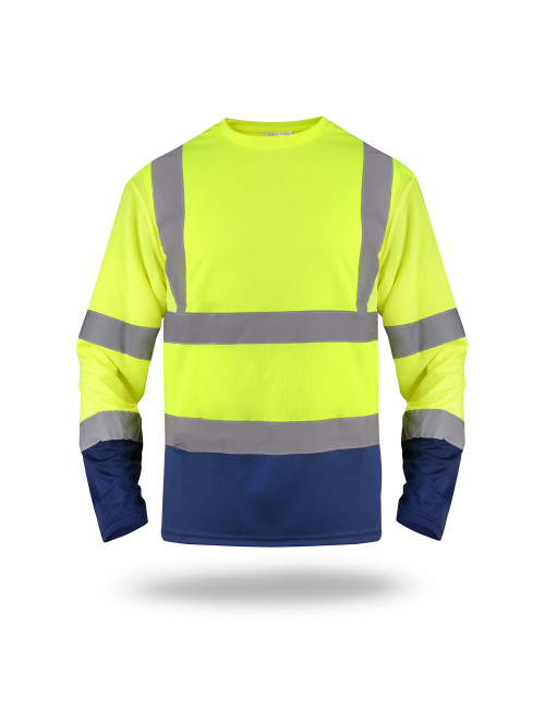 Herren-HI-VIS-Shirt MARK the Helper Gelb