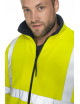 Herren-Fleecejacke MARK the Helper POLAR HI-VIS Gelb