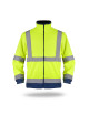 Herren-Fleecejacke MARK the Helper POLAR HI-VIS Gelb