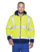 Herren-Fleecejacke MARK the Helper POLAR HI-VIS Gelb