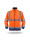 Men`s hi-vis fleece sweatshirt orange/navy Mark The Helper