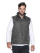 MARK THE HELPER Herrenweste NEW ROAD GREY mit aufgesticktem DTG-Logo