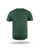 MARK THE HELPER HERREN-T-SHIRT, FLASCHENGRÜNER Stickdruck