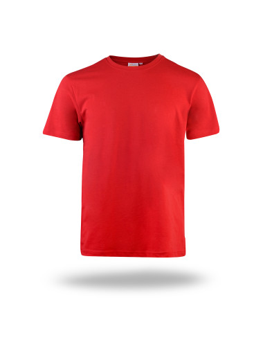 MARK THE HELPER HERREN-T-SHIRT WORKER RED mit Siebdruck-Logo