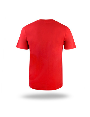 MARK THE HELPER HERREN-T-SHIRT WORKER RED mit Siebdruck-Logo