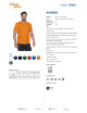MARK THE HELPER HERREN-T-SHIRT WORKER ORANGE mit aufgesticktem Logo