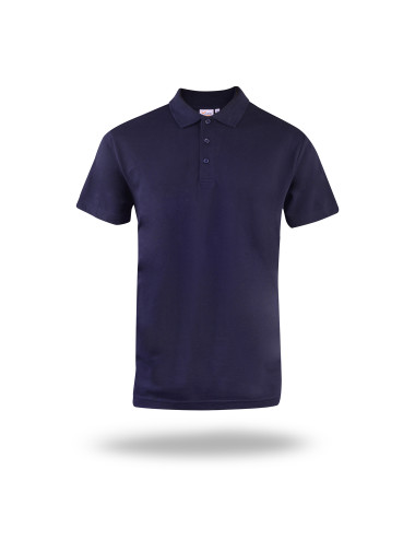 MARK THE HELPHER POLO MĘSKIE WORKER GRANATOWY nadruk haft sitodruk
