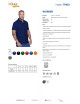 MARK THE HELPHER POLO MĘSKIE WORKER GRANATOWY nadruk haft sitodruk