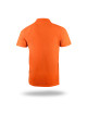 MARK THE HELPHER POLO MEN`S WORKER ORANGE embroidery silkscreen logo