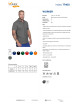 MARK THE HELPHER POLO MĘSKIE WORKER SZARY haft nadruk sitodruk logo