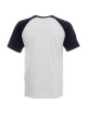 Herren-T-Shirt Promostars Cruise Weiß/Marineblau