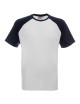 Promostars Cruise Men's T-Shirt White/Navy Blue