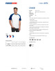 Herren-T-Shirt Promostars Cruise Weiß/Marineblau