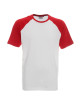 Promostars Herren-T-Shirt CRUISE WHITE/RED mit DTF-DTG-Aufdruck