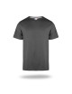 Promostars Herren-T-Shirt PREMIUM GRAU unter dem Firmenlogo, Stickdruck